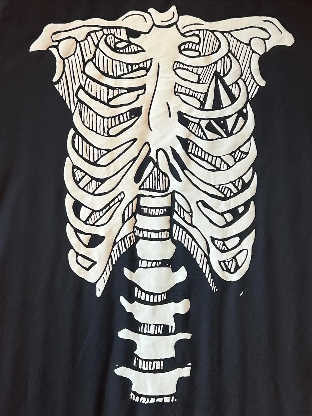 Volcom Skeleton Boys Swim Rashguard size XL